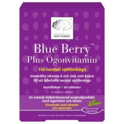 New Nordic Blue Berry Plus Ögonvitamin